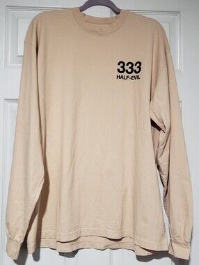 Half Evil Merchanise Long-Sleeve Logo Tee